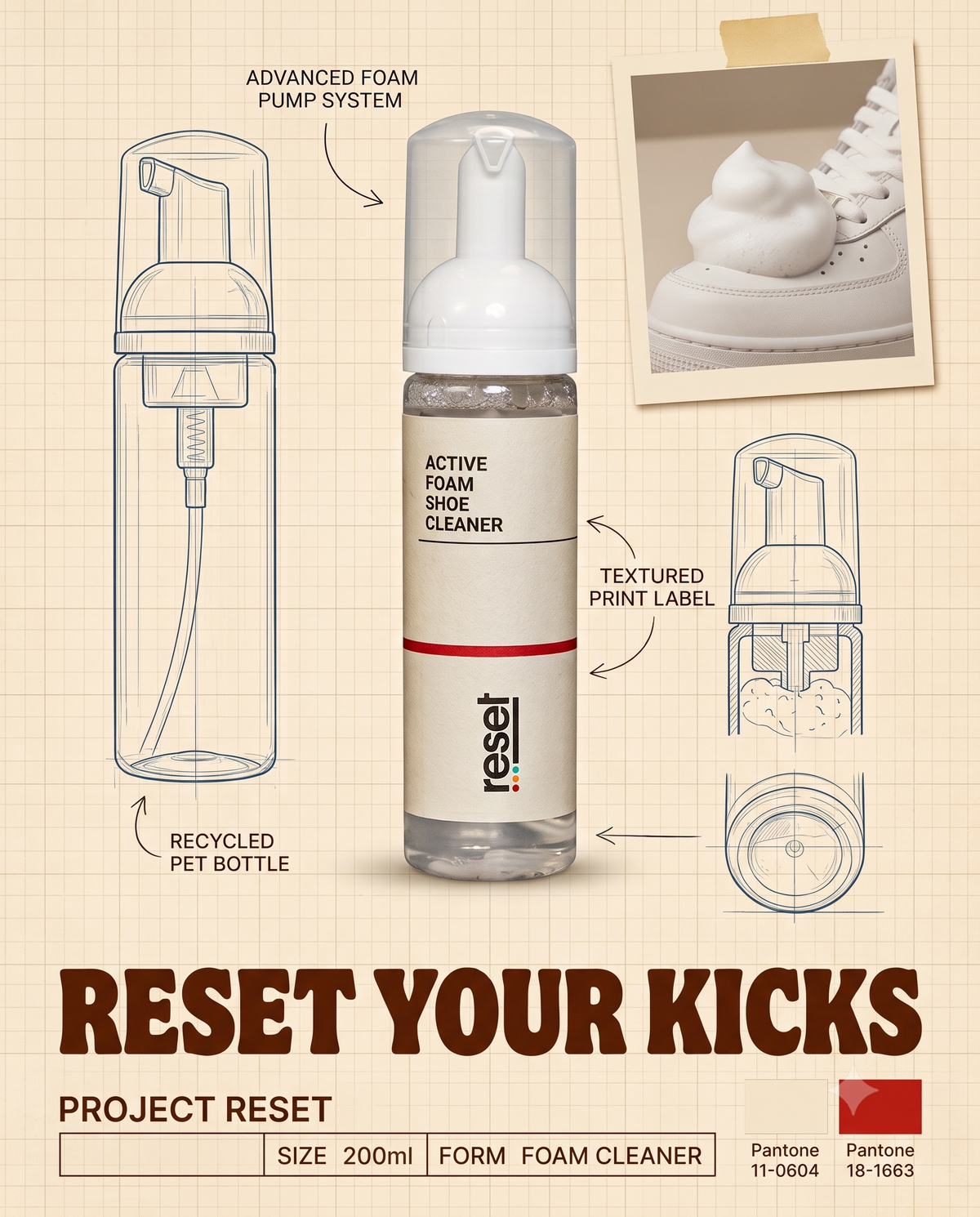 Active Foam Shoe Cleaner