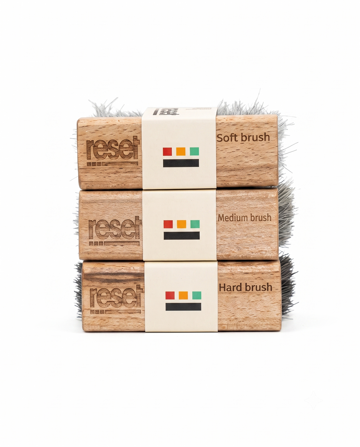 3 brushes package